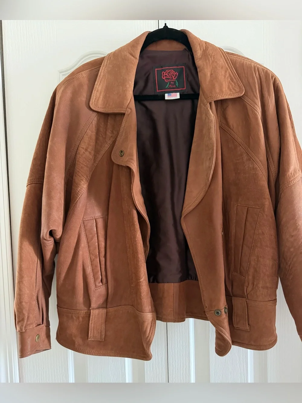 Vintage Fashions by Rose Suede Leather Jacket